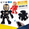 Parlante Bluetooth Iron Man C-89 - Rojo