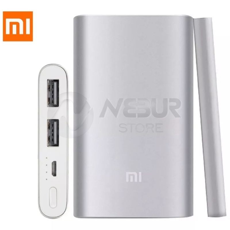 Batería portátil Power Bank XIAOMI 2S 10000 mAh - plata