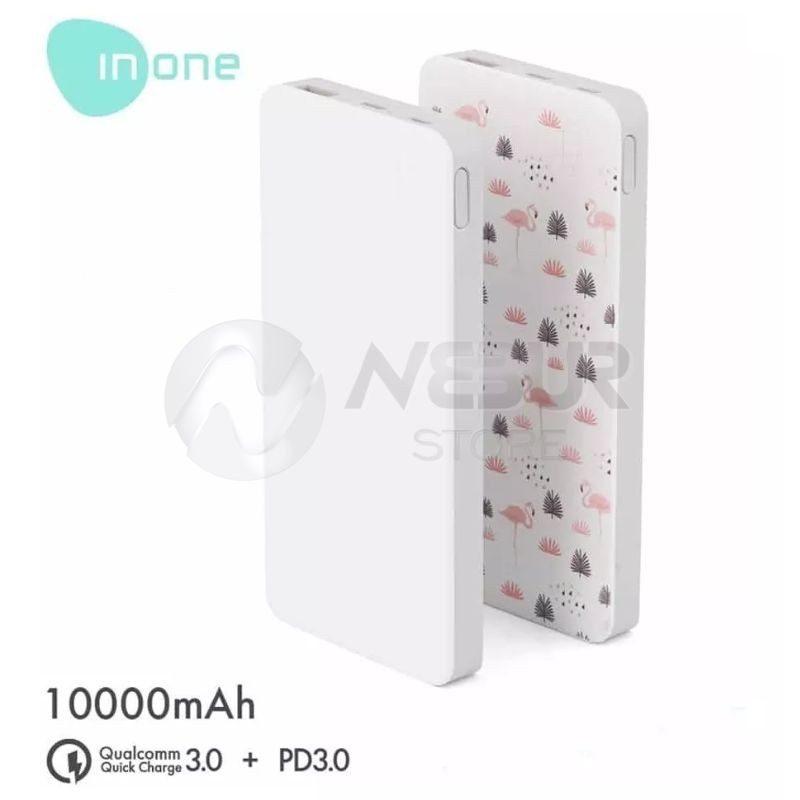 Batería portátil Power Bank INONE M22 10000 mAh - Blanco