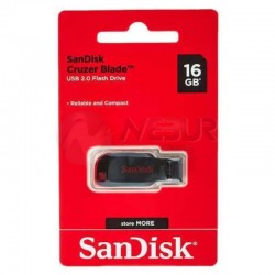 Memoria USB SANDISK 16 GB Cruzer Blade 2.0