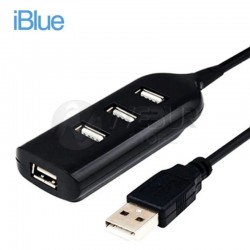 Hub USB 2.0 IBLUE 52054-BL...