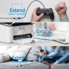 Cable USB Tipo A 3.0, extensión 2 m, macho a hembra, enmallado