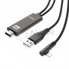 Cable adaptador HOCO Lightning a HDMI UA14 2 m