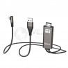Cable adaptador HOCO Lightning a HDMI UA14 2 m
