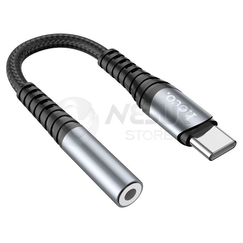 Adaptador audio HOCO LS33 tipo C a jack 3.5 mm