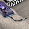 Adaptador audio HOCO LS33 tipo C a jack 3.5 mm