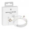 Cable carga y datos APPLE Lightning tipo original 2 m