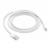 Cable carga y datos APPLE Lightning tipo original 2 m