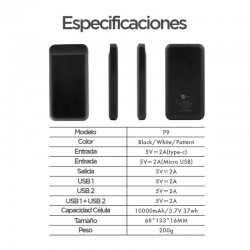 Power Bank INONE P9 10000 mAh