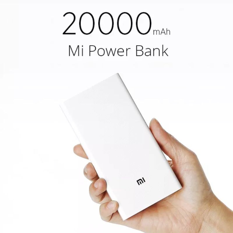 Power Bank XIAOMI 2C 20000 mAh - Blanco