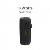 Parlante Bluetooth MOVISUN Power Three negro con Radio FM